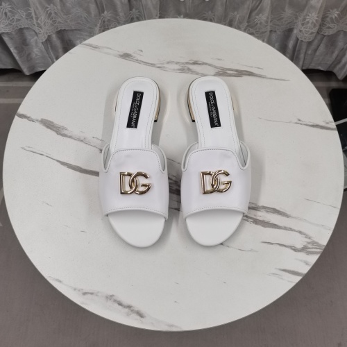 Replica Dolce & Gabbana D&G Slippers For Women #1225356 $122.00 USD for Wholesale