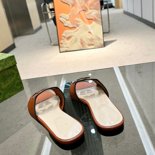 Replica Gucci Slippers For Women #1225362 $82.00 USD for Wholesale