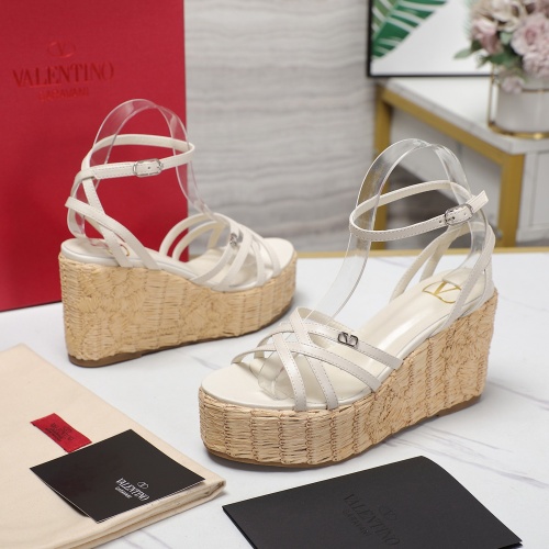 Replica Valentino Sandal For Women #1225373 $112.00 USD for Wholesale