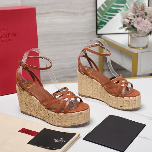 Replica Valentino Sandal For Women #1225376 $112.00 USD for Wholesale