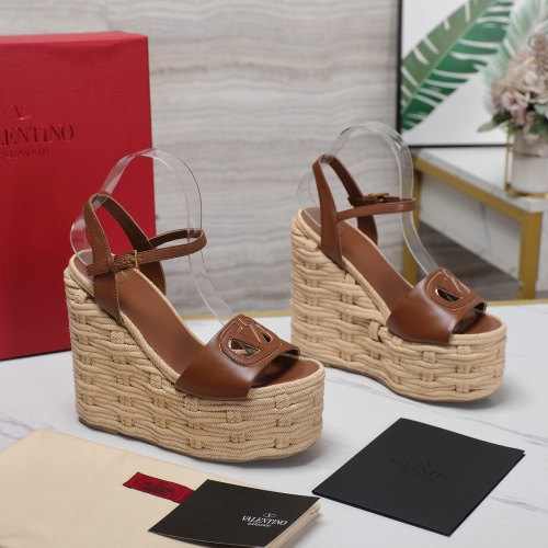 Replica Valentino Sandal For Women #1225381 $128.00 USD for Wholesale