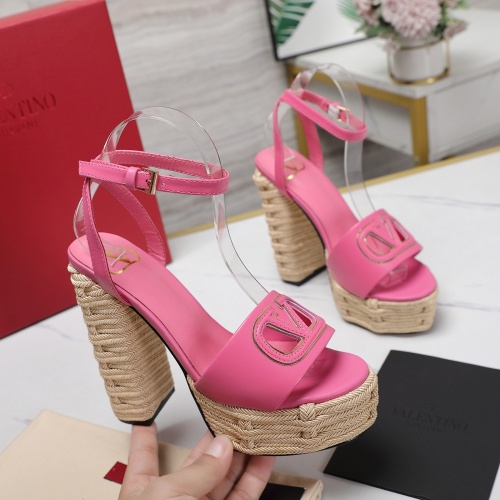 Replica Valentino Sandal For Women #1225386 $118.00 USD for Wholesale