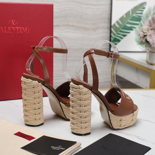 Replica Valentino Sandal For Women #1225387 $118.00 USD for Wholesale