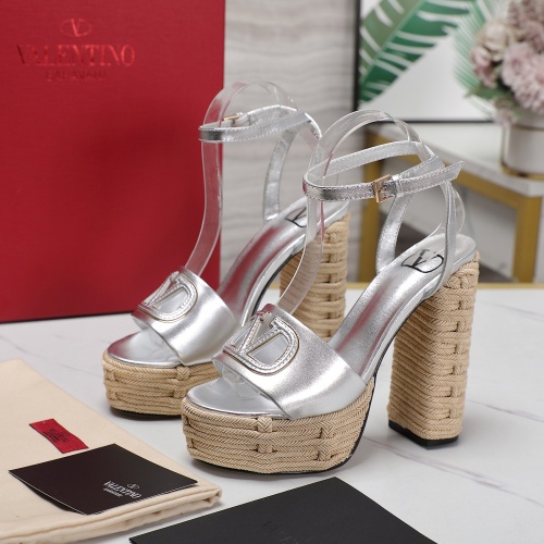 Wholesale Valentino Sandal For Women #1225390 $118.00 USD, Wholesale Quality Replica Valentino Sandal