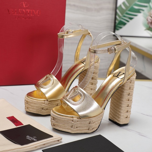 Wholesale Valentino Sandal For Women #1225391 $118.00 USD, Wholesale Quality Replica Valentino Sandal