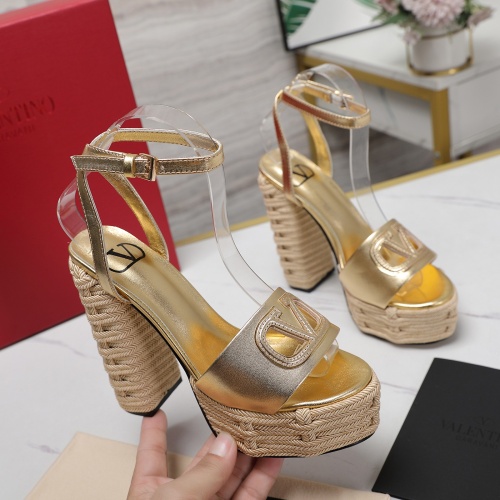 Replica Valentino Sandal For Women #1225391 $118.00 USD for Wholesale