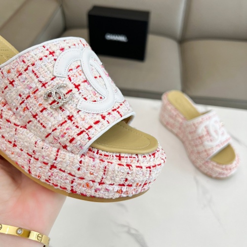 Replica Chanel Slippers For Women #1225403 $80.00 USD for Wholesale