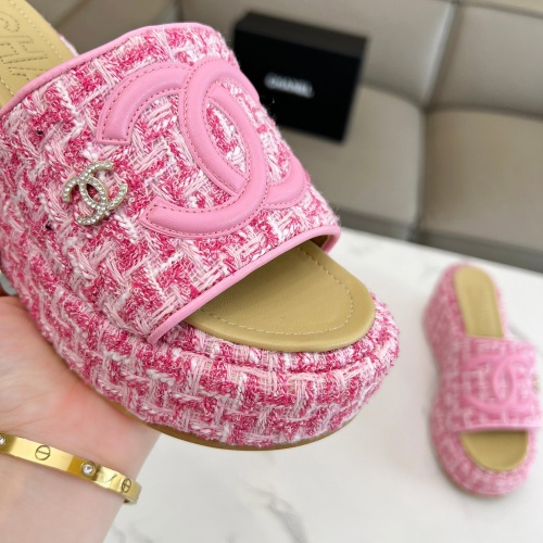 Replica Chanel Slippers For Women #1225404 $80.00 USD for Wholesale