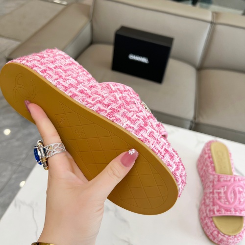 Replica Chanel Slippers For Women #1225404 $80.00 USD for Wholesale