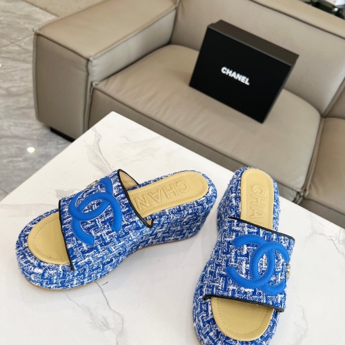 Replica Chanel Slippers For Women #1225411 $80.00 USD for Wholesale