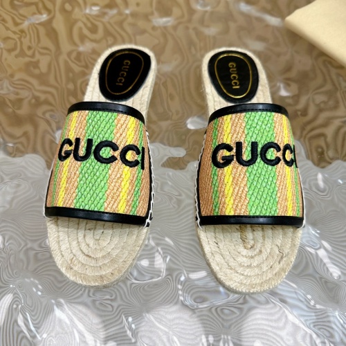 Wholesale Gucci Slippers For Women #1225420 $96.00 USD, Wholesale Quality Replica Gucci Slippers