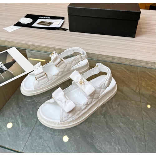 Wholesale Chanel Sandal For Women #1225446 $96.00 USD, Wholesale Quality Replica Chanel Sandal