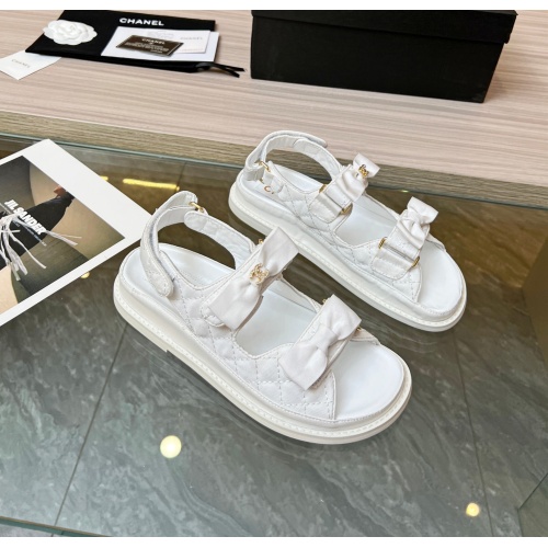 Replica Chanel Sandal For Women #1225446 $96.00 USD for Wholesale