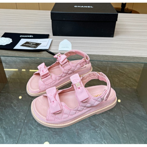 Wholesale Chanel Sandal For Women #1225456 $96.00 USD, Wholesale Quality Replica Chanel Sandal