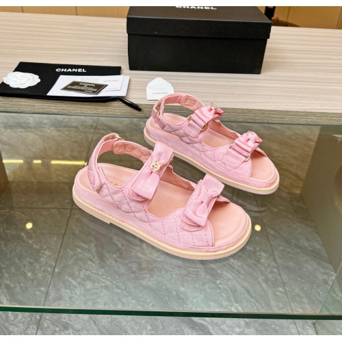 Replica Chanel Sandal For Women #1225456 $96.00 USD for Wholesale