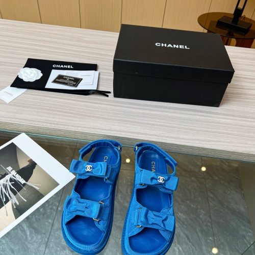 Replica Chanel Sandal For Women #1225461 $96.00 USD for Wholesale