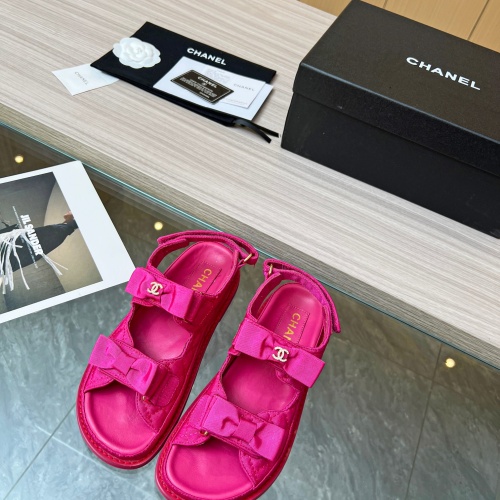 Replica Chanel Sandal For Women #1225462 $96.00 USD for Wholesale