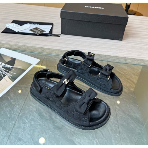 Wholesale Chanel Sandal For Women #1225464 $96.00 USD, Wholesale Quality Replica Chanel Sandal