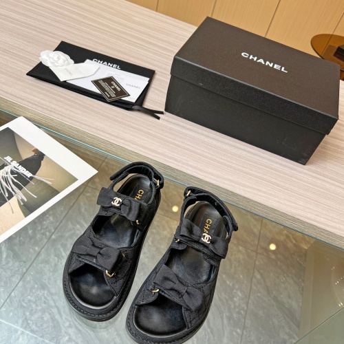 Replica Chanel Sandal For Women #1225464 $96.00 USD for Wholesale