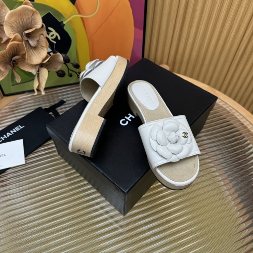 Replica Chanel Slippers For Women #1225473 $112.00 USD for Wholesale