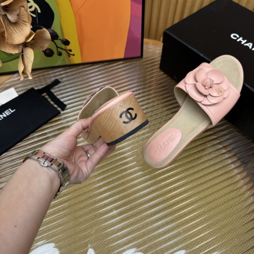 Replica Chanel Slippers For Women #1225475 $112.00 USD for Wholesale