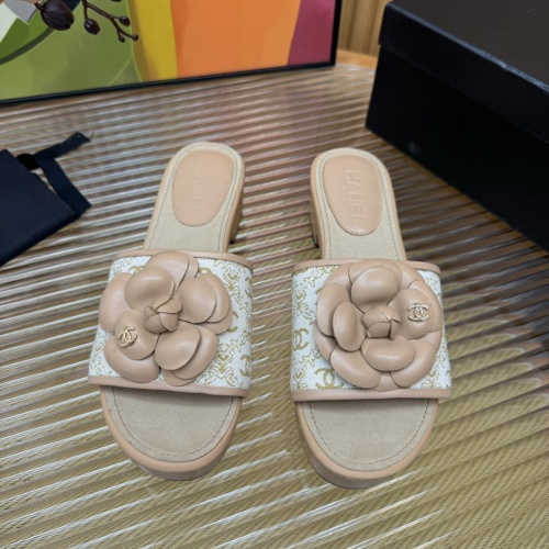 Replica Chanel Slippers For Women #1225478 $112.00 USD for Wholesale