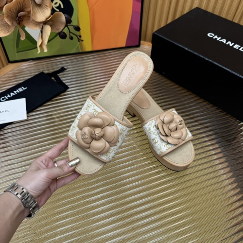 Replica Chanel Slippers For Women #1225478 $112.00 USD for Wholesale