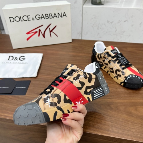 Replica Dolce & Gabbana D&G Casual Shoes For Women #1225481 $118.00 USD for Wholesale