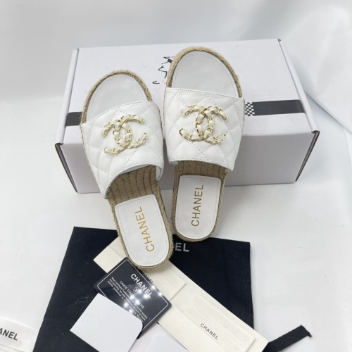 Wholesale Chanel Slippers For Women #1225483 $85.00 USD, Wholesale Quality Replica Chanel Slippers