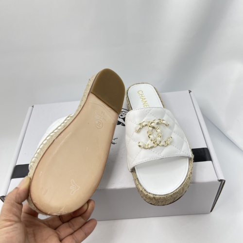 Replica Chanel Slippers For Women #1225483 $85.00 USD for Wholesale