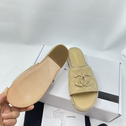 Replica Chanel Slippers For Women #1225484 $85.00 USD for Wholesale