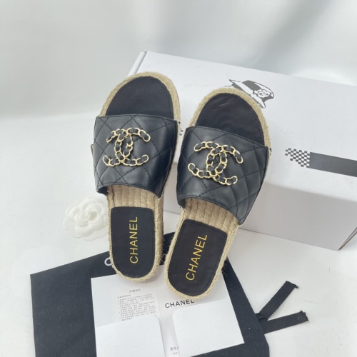 Wholesale Chanel Slippers For Women #1225485 $85.00 USD, Wholesale Quality Replica Chanel Slippers