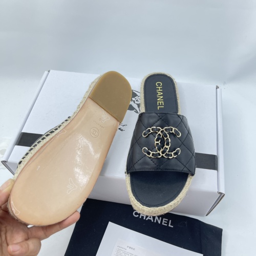 Replica Chanel Slippers For Women #1225485 $85.00 USD for Wholesale