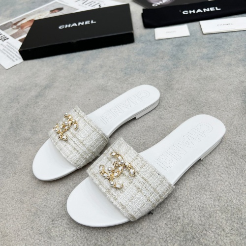 Wholesale Chanel Slippers For Women #1225492 $82.00 USD, Wholesale Quality Replica Chanel Slippers