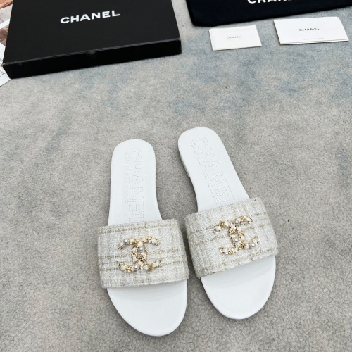 Replica Chanel Slippers For Women #1225492 $82.00 USD for Wholesale