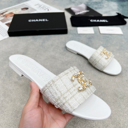 Replica Chanel Slippers For Women #1225492 $82.00 USD for Wholesale