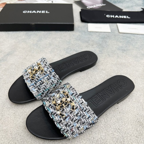 Wholesale Chanel Slippers For Women #1225493 $82.00 USD, Wholesale Quality Replica Chanel Slippers