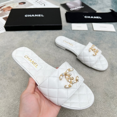 Replica Chanel Slippers For Women #1225494 $82.00 USD for Wholesale