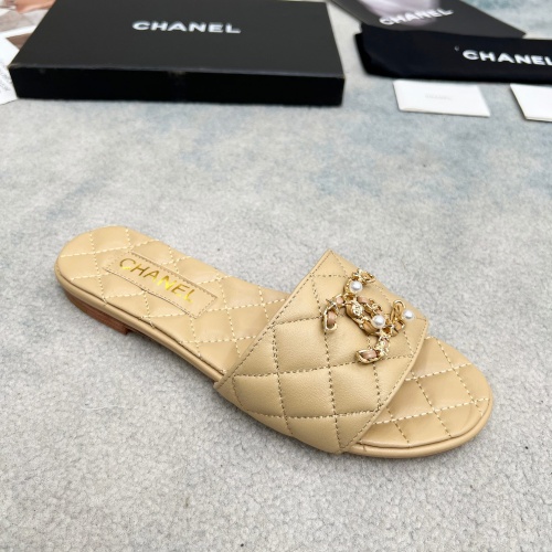 Replica Chanel Slippers For Women #1225495 $82.00 USD for Wholesale