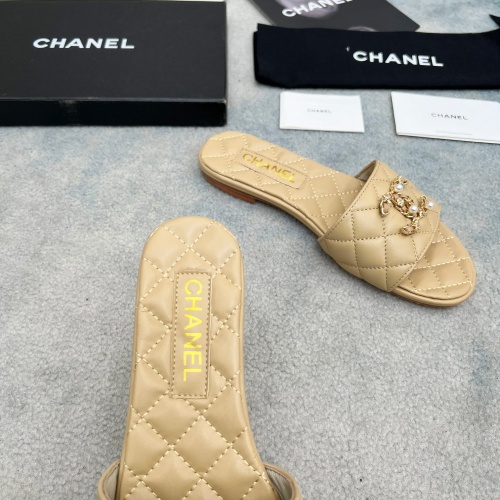 Replica Chanel Slippers For Women #1225495 $82.00 USD for Wholesale