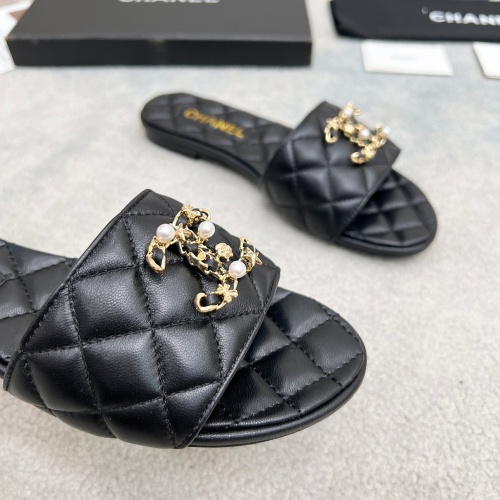 Replica Chanel Slippers For Women #1225496 $82.00 USD for Wholesale