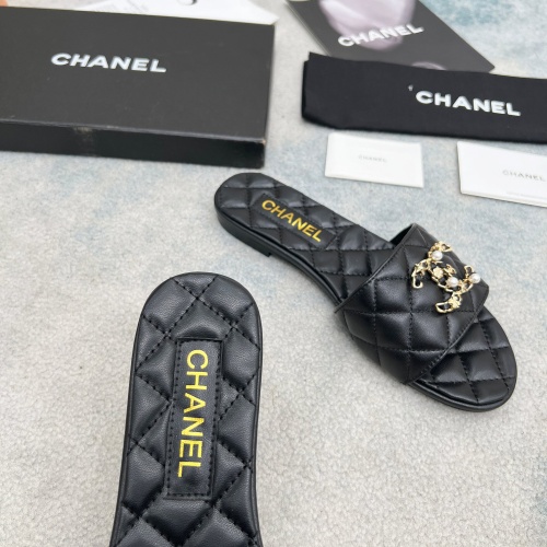 Replica Chanel Slippers For Women #1225496 $82.00 USD for Wholesale