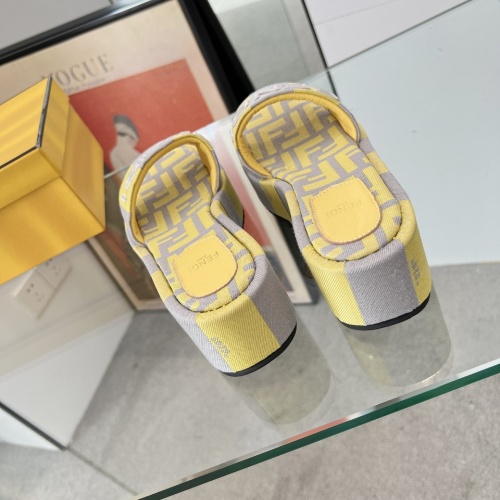 Replica Fendi Slippers For Women #1225497 $85.00 USD for Wholesale