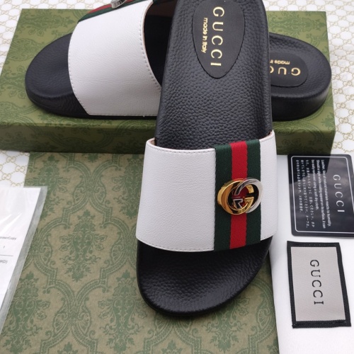 Replica Gucci Slippers For Women #1225504 $52.00 USD for Wholesale