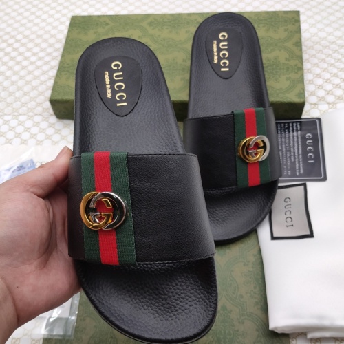 Replica Gucci Slippers For Women #1225510 $52.00 USD for Wholesale