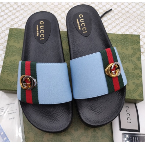 Wholesale Gucci Slippers For Women #1225512 $52.00 USD, Wholesale Quality Replica Gucci Slippers