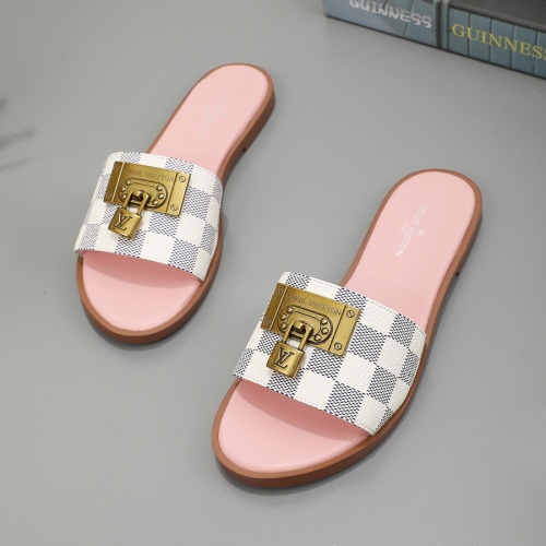 Wholesale Louis Vuitton Slippers For Women #1225526 $56.00 USD, Wholesale Quality Replica Louis Vuitton Slippers