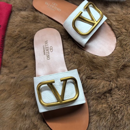 Wholesale Valentino Slippers For Women #1225529 $56.00 USD, Wholesale Quality Replica Valentino Slippers