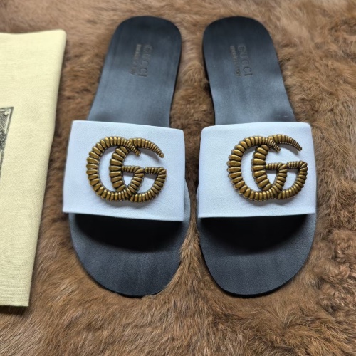 Wholesale Gucci Slippers For Women #1225536 $56.00 USD, Wholesale Quality Replica Gucci Slippers