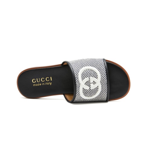 Replica Gucci Slippers For Men #1225549 $92.00 USD for Wholesale